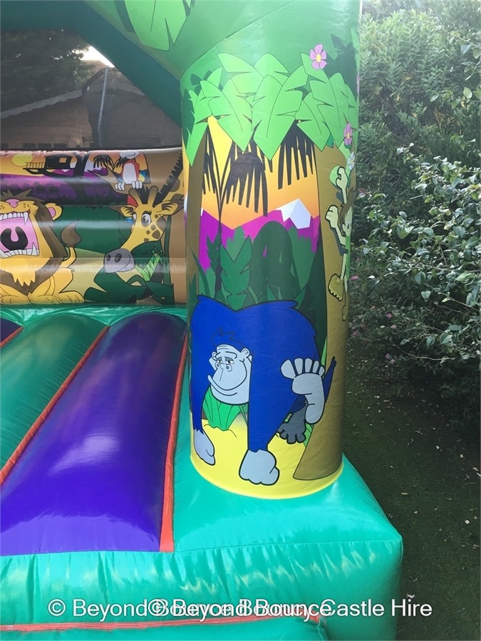 Jungle Bouncy Castle Hire Beyond Bounce