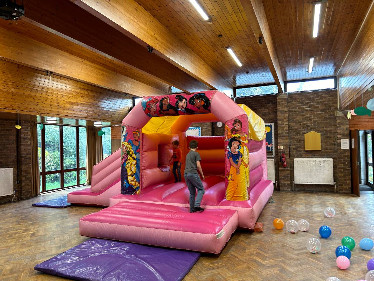 LOL bouncy castle in Gravesend from Beyond Bounce Christ Church Hall in Gravesend