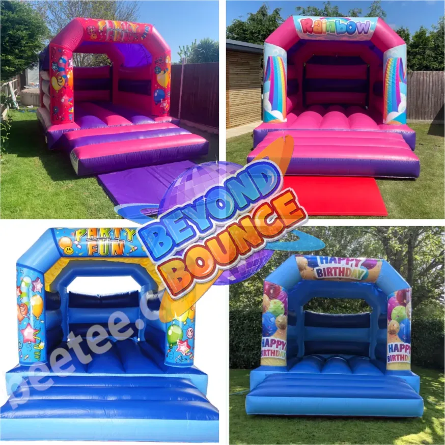 Click here if you prefer a KPop Demon Hunters bouncy castle without a slide