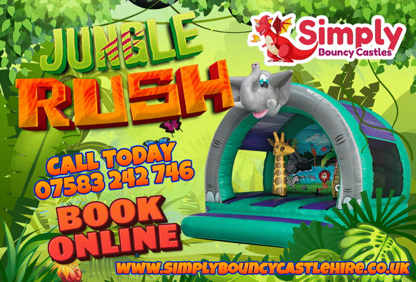 dinosaur bouncy castle hire